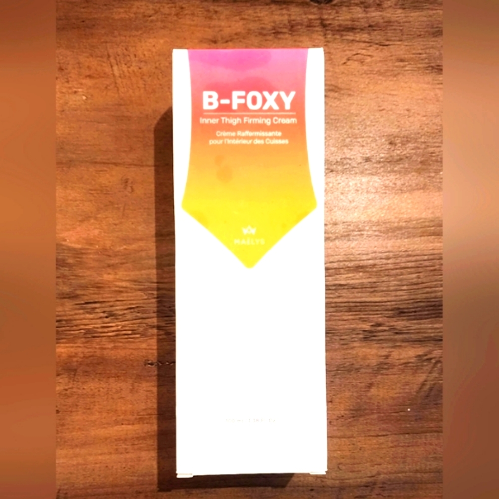 NIB Maelys B-Foxy Inner Thigh Firming Cream 3.38 Fl Oz
